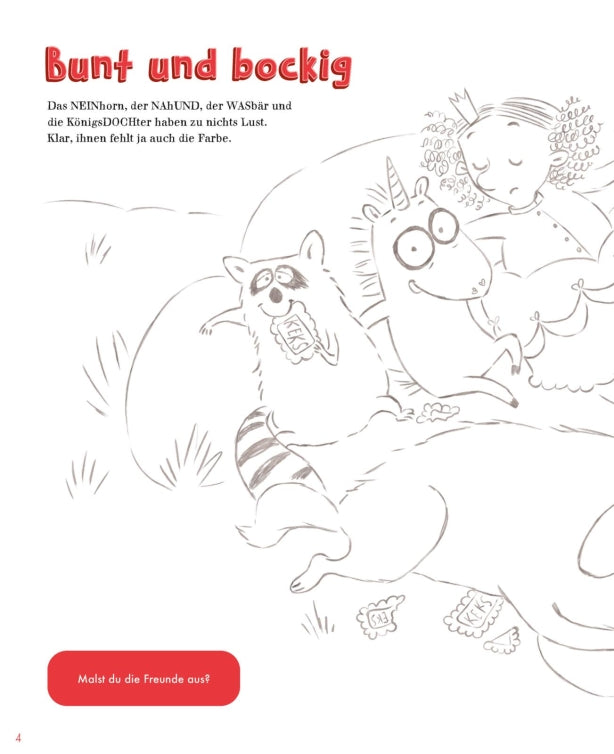 Das NEINhorn Mitmachbuch - Kinderbuch