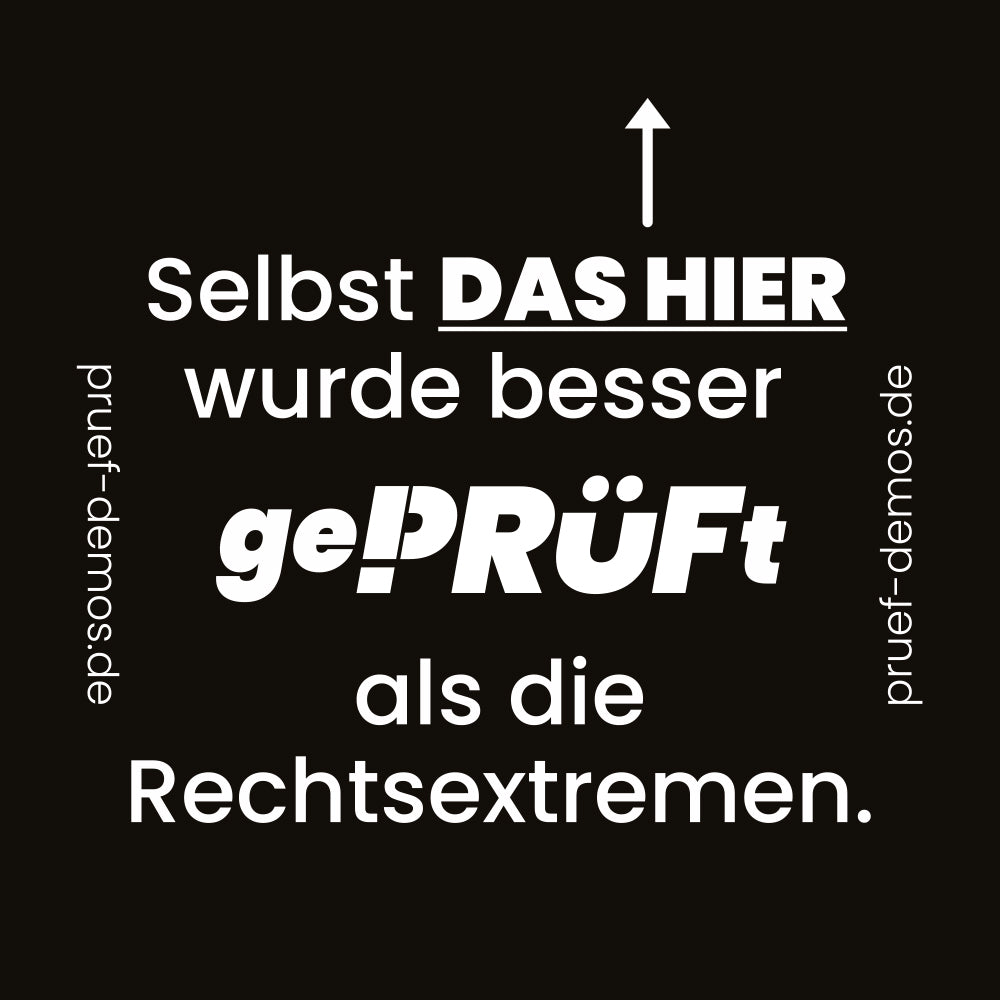 Sticker "Besser geprüft" (10er Set)