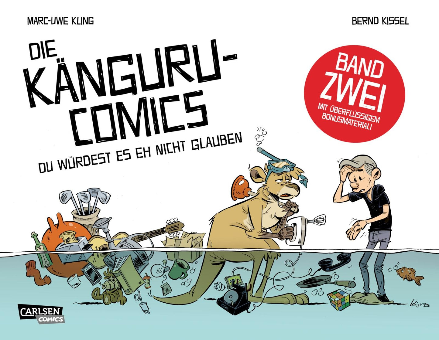 Känguru Comics 2 Taschenbuch (Cover)