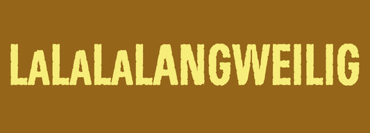 Lalalalangweilig - Aufkleber-Set